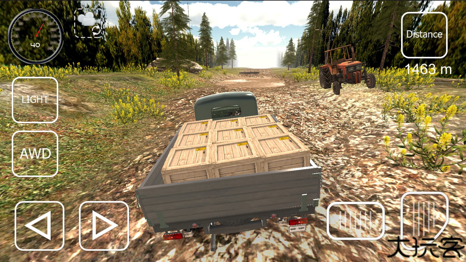 俄罗斯越野皮卡司机