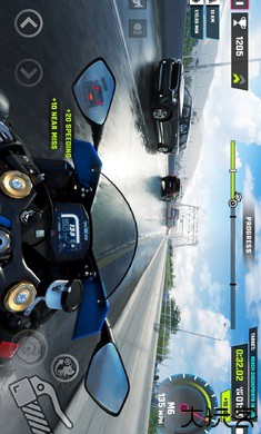 高速摩托模拟器