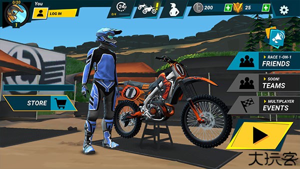 疯狂特技摩托车3