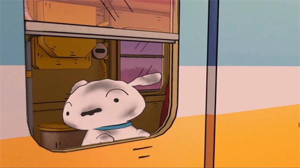 蜡笔小新煤炭镇的小白