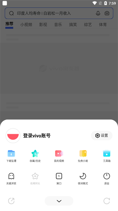 vivo手机浏览器