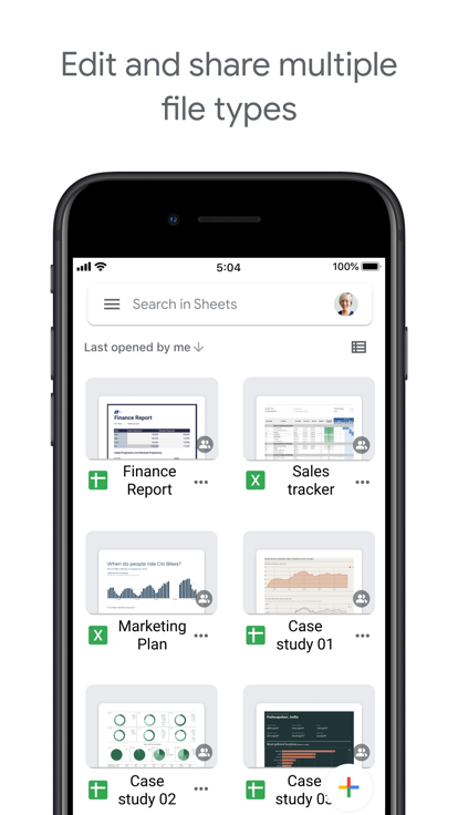 谷歌表格手机版