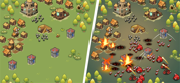 夜幕王国边境塔防手游