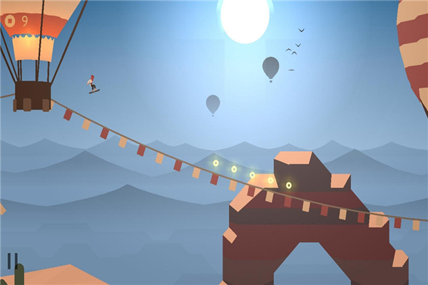 雪地滑翔机手游