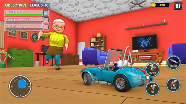 蚊子大战老奶奶手游