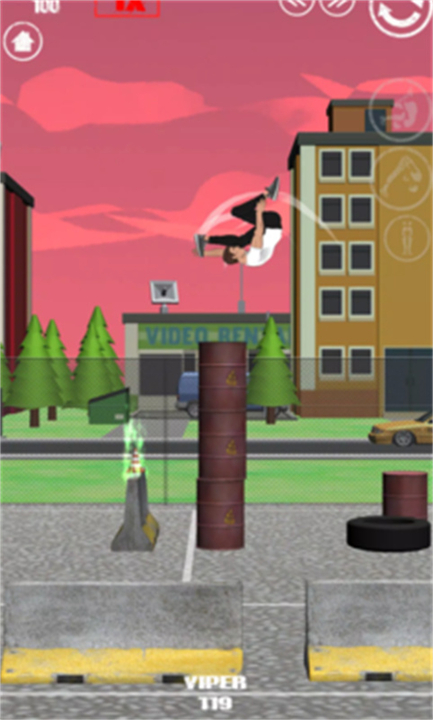 潮翻天街头跑酷