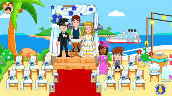 我的城市婚礼派对模拟游戏