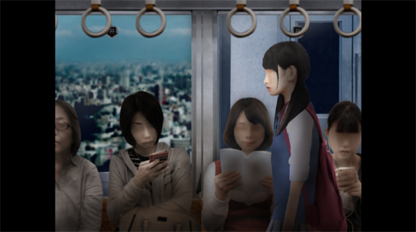 翌日幽暗的并葬电车