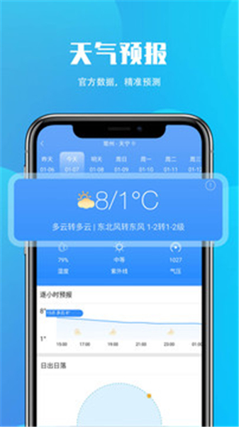 安行天气预报