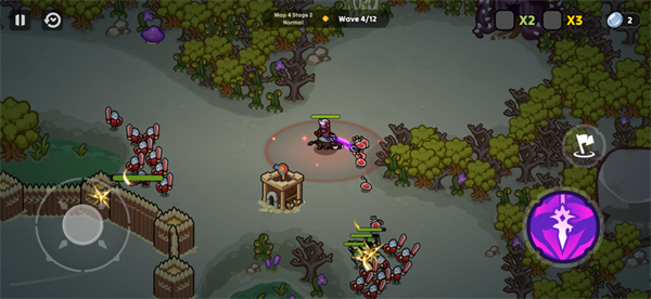 夜幕王国边境塔防手游