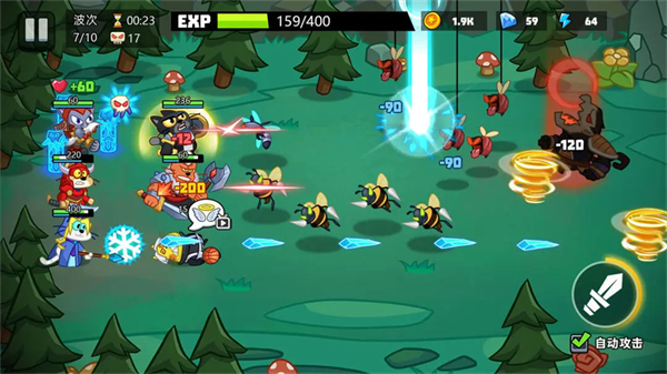 猫咪勇士冒险手游