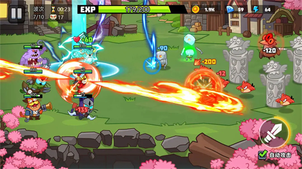 猫咪勇士冒险手游