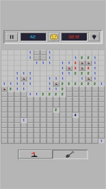 桌面经典排雷小游戏