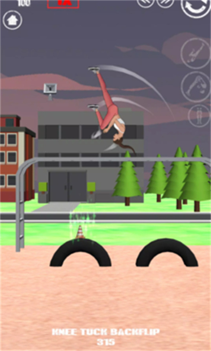 潮翻天街头跑酷