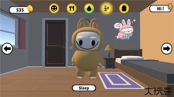 会说话的拉布布游戏