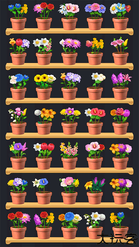 插花消除小游戏