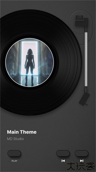 谜底黑胶音乐播放器