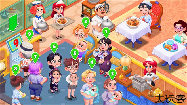 快乐晚餐故事游戏中文版