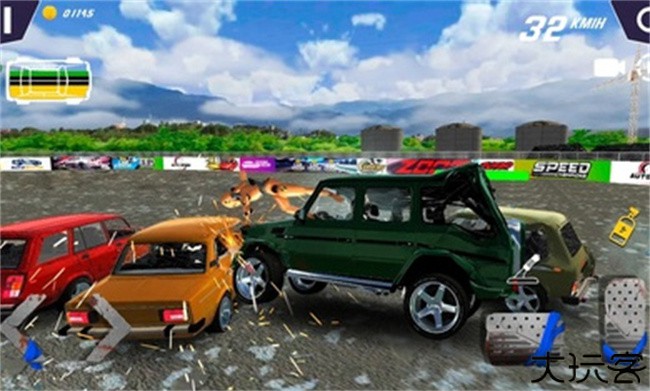 汽车碰撞模拟器汉化版