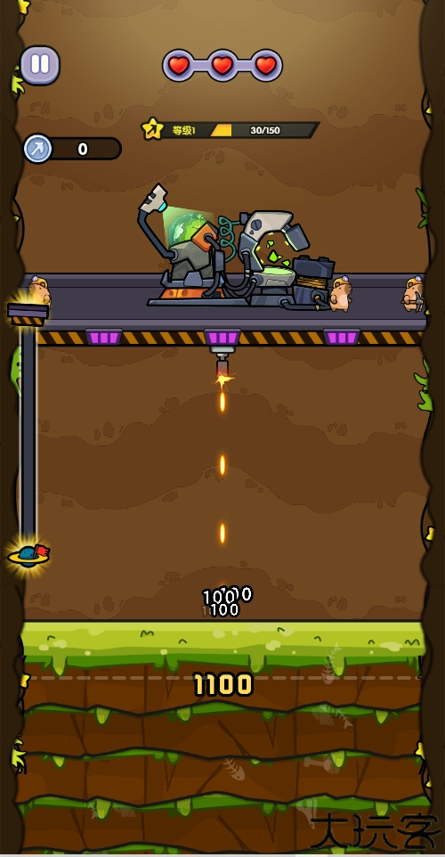 火力穿透小游戏