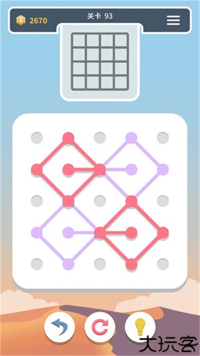 点线交织他游戏