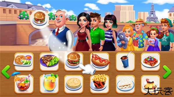 烹饪卡车食品卡车游戏