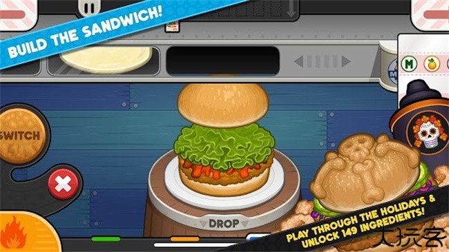 老爹炸鸡汉堡店中文版