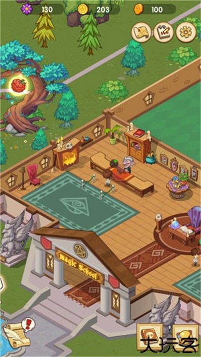 放置魔法学院手游