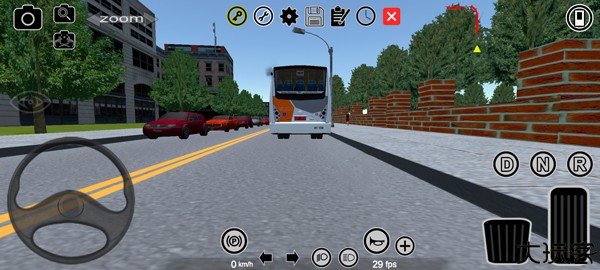 宇通模拟公交车