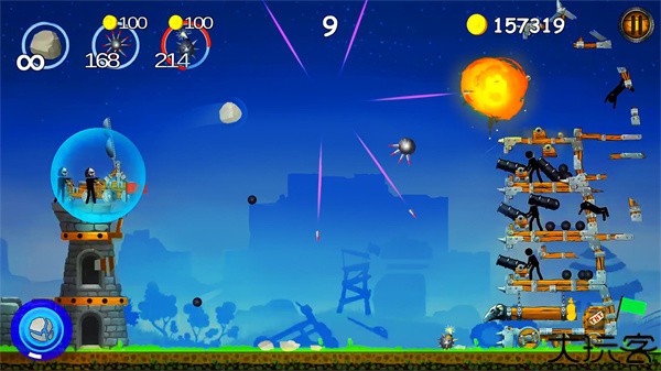 火柴人投石车手游