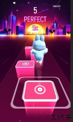 拉布布方块舞蹈游戏