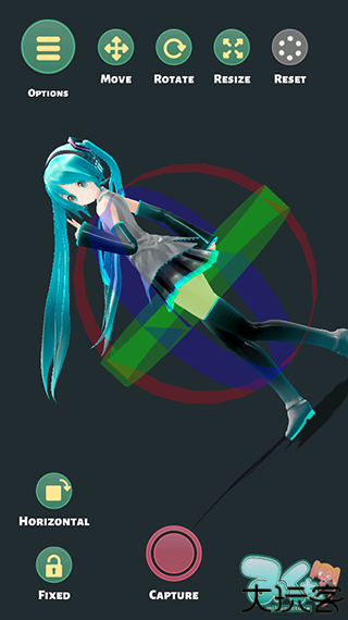 初音未来虚拟相机