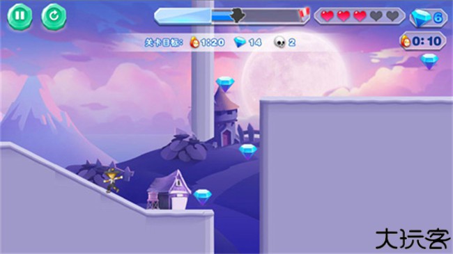 跳跳稻草人游戏