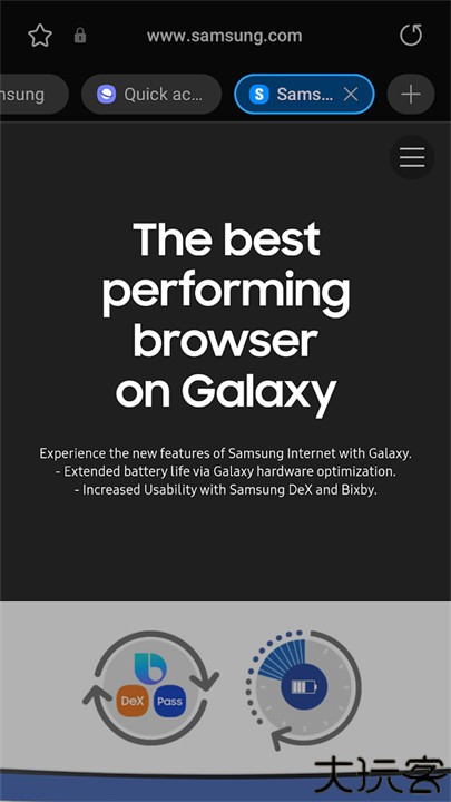 samsung internet三星浏览器