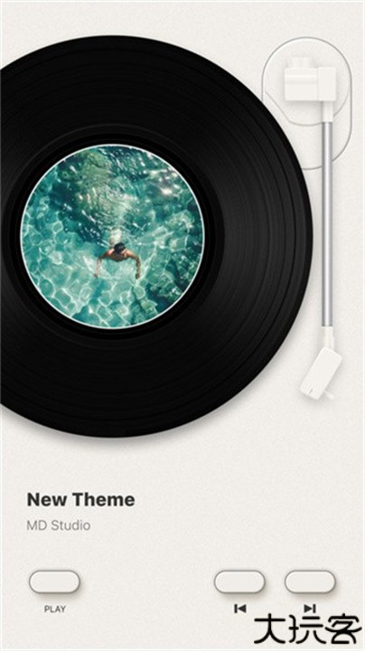 谜底黑胶音乐播放器