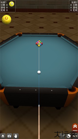 3d桌球单机版