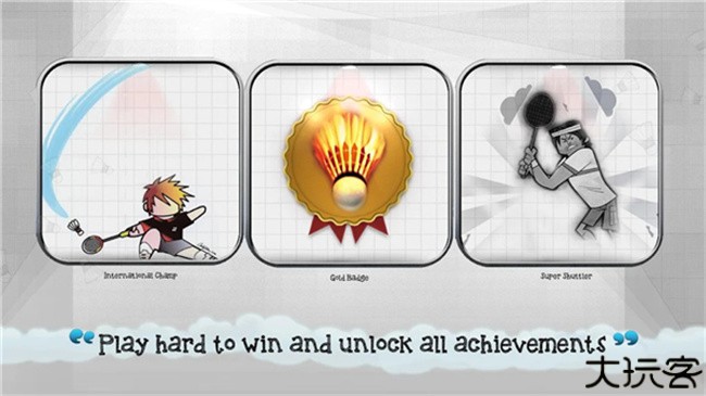 火柴人打羽毛球3手机版