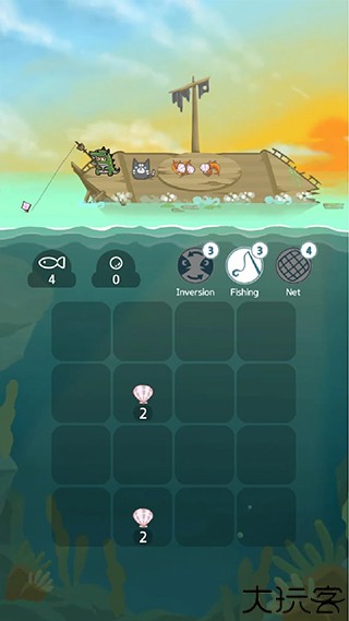 暖风捕鱼日2048猫岛