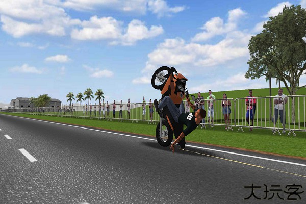 摩托平衡3d自行车