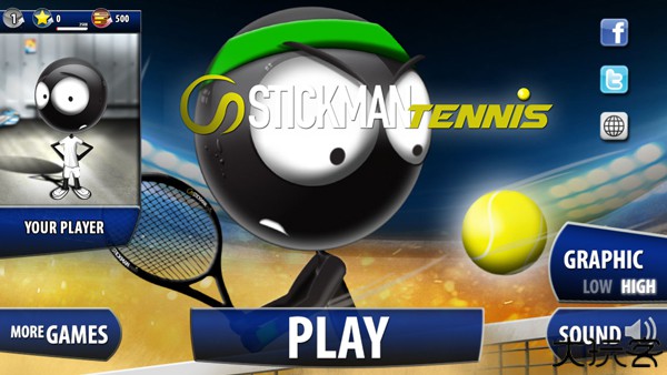 火柴人打网球中文版