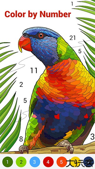 happycolor按数字填色安卓版