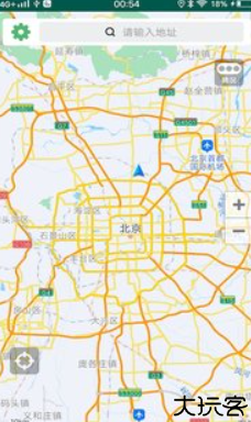 步行导航地图