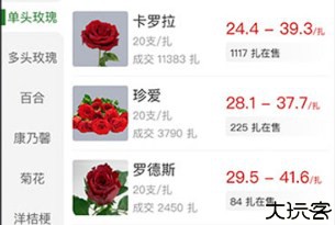 花伍鲜花批发