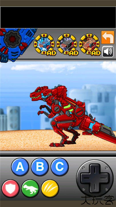 恐龙机甲变形记手游手机版