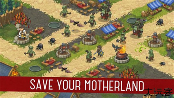 兽人战士离线塔防汉化版