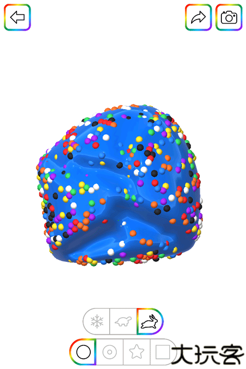 彩泥史莱姆解压