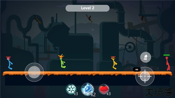 火柴人格斗战士中文版