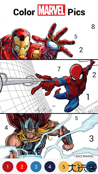 happycolor按数字填色安卓版