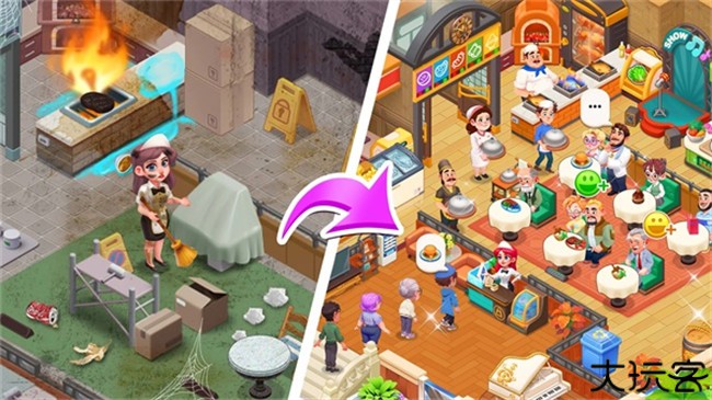 快乐晚餐故事游戏中文版