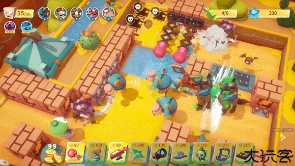 糖果灾难机关塔防